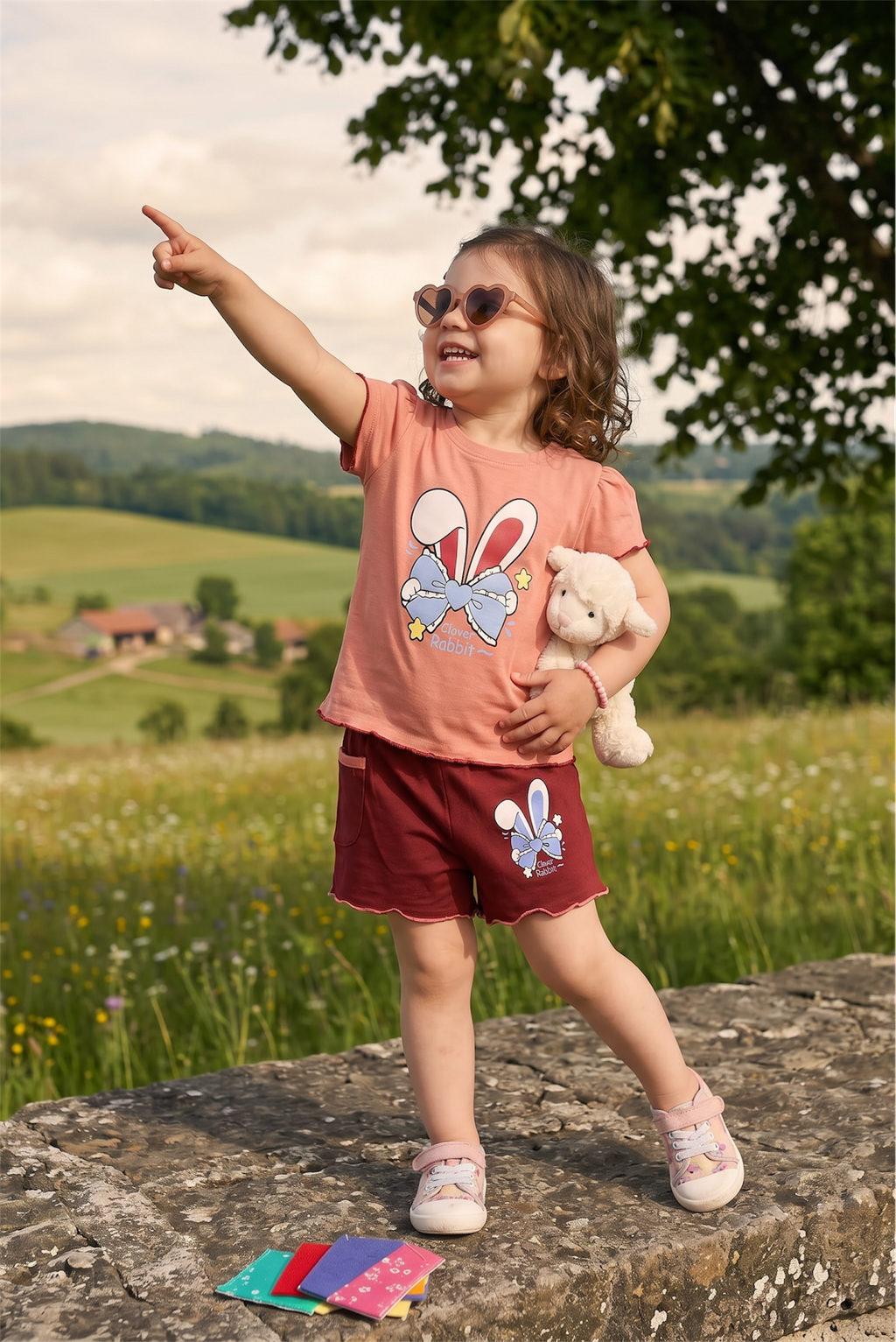 Sia Infant Girls Shorts Set