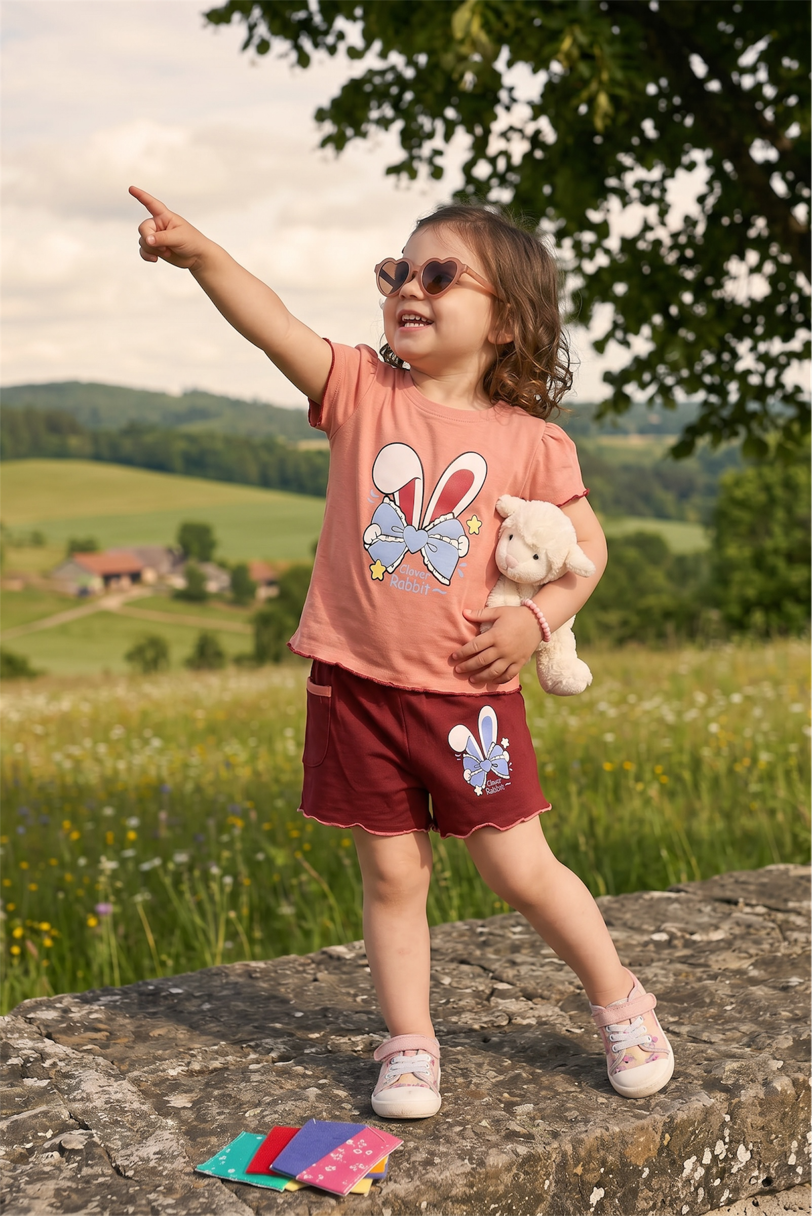 Sia Infant Girls Shorts Set