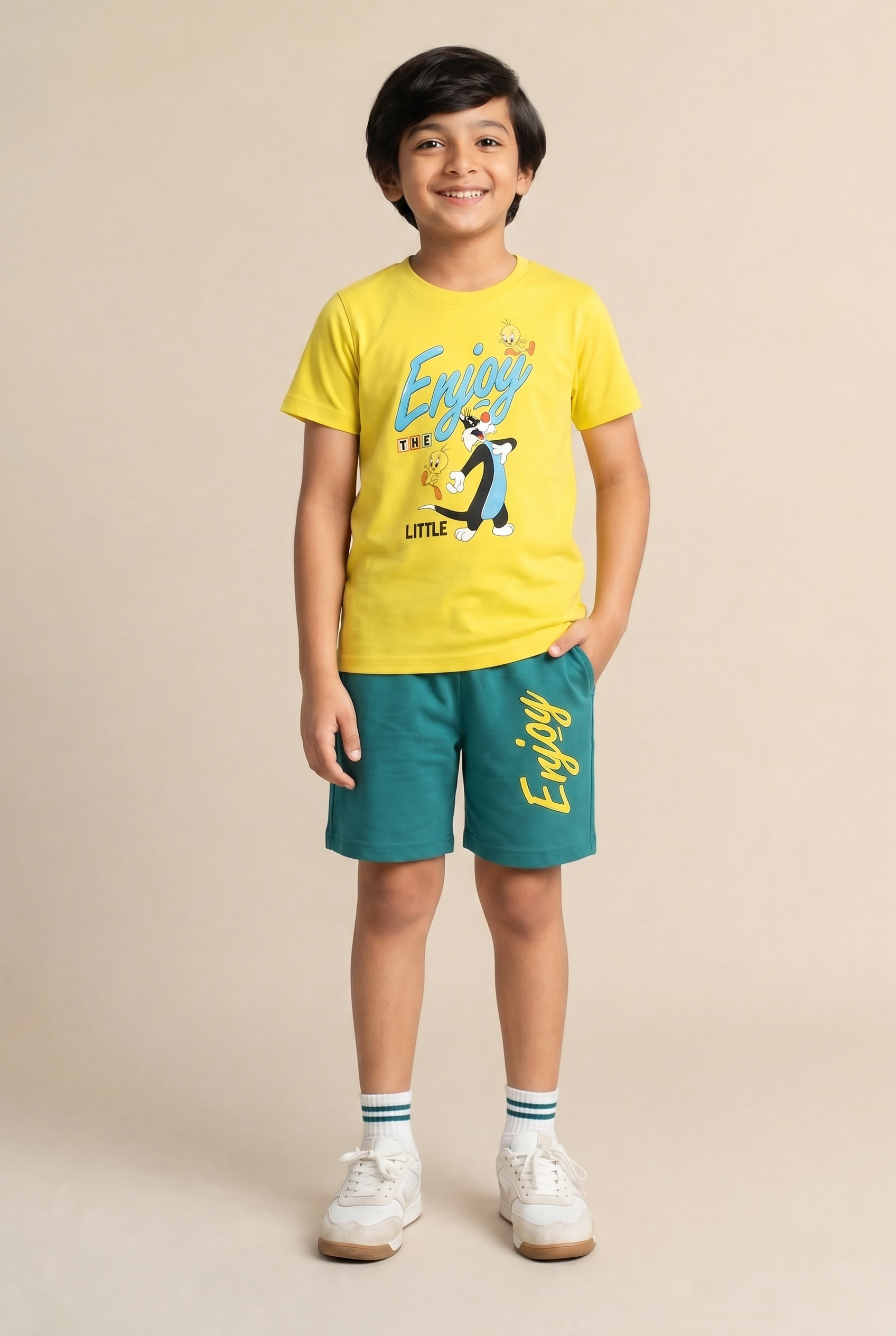Tom Junior Boys Shorts Set