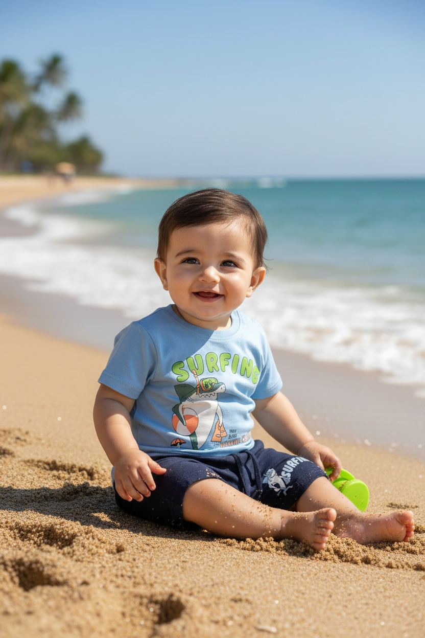 Tom Infant Boys Shorts Set