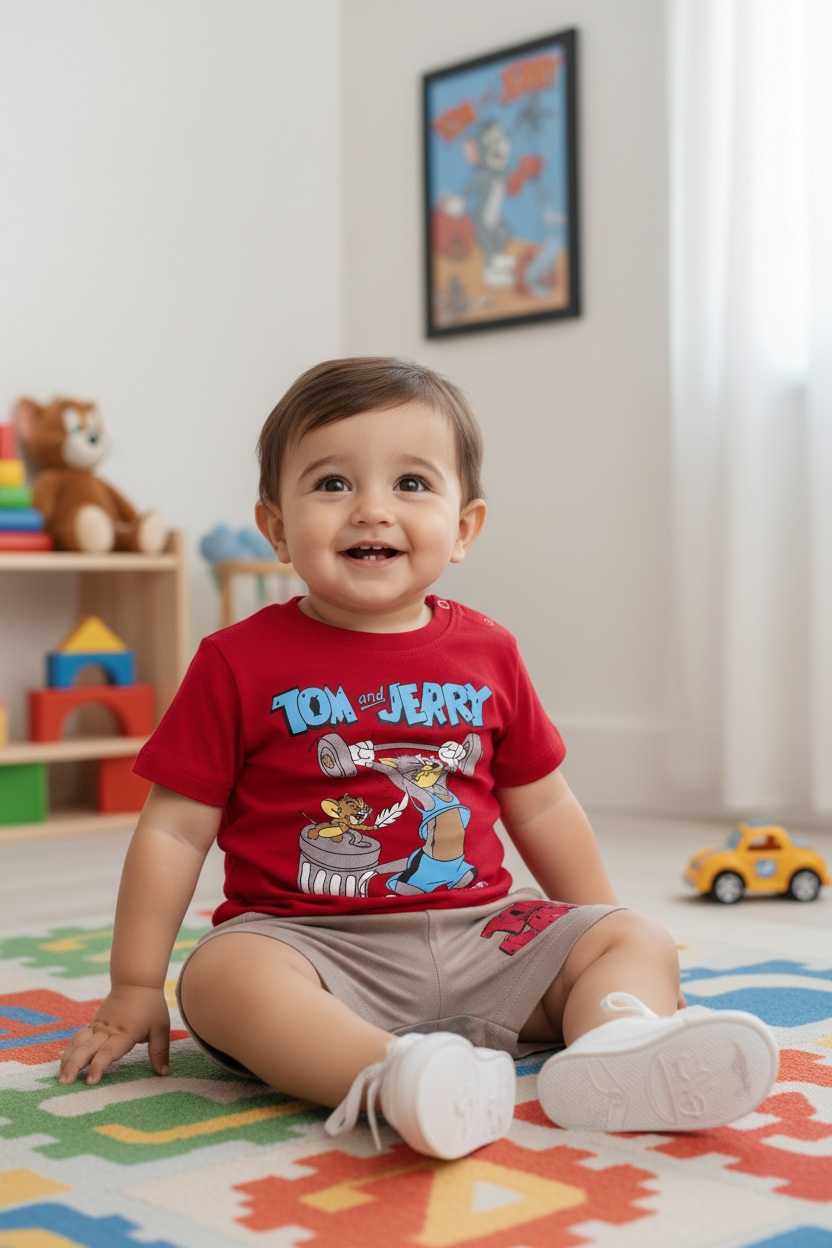 Tom Infant Boys Shorts Set