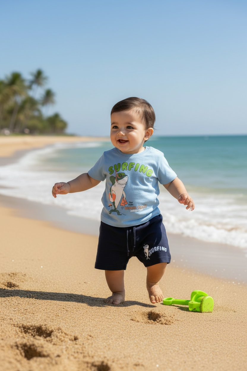 Tom Infant Boys Shorts Set